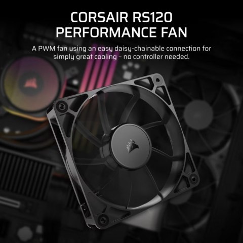 Corsair Wentylator RS120 120mm Fan Single Pack