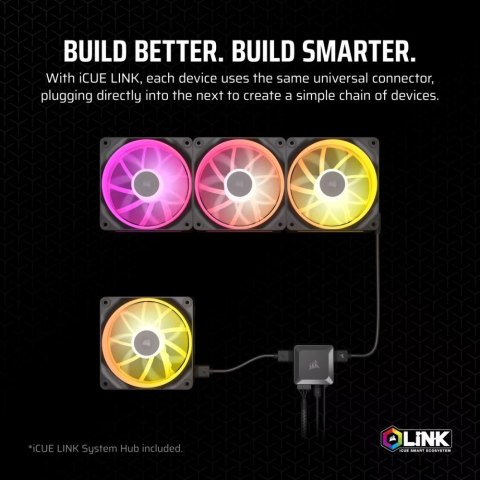 Corsair Wentylator iCUE LINK LX120 RGB 120mm Triple Fan Kit