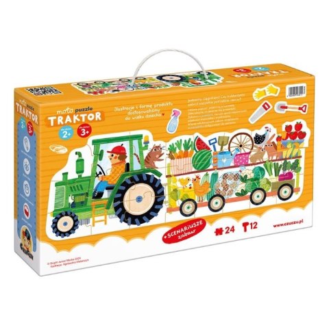 CzuCzu Moto puzzle - Traktor