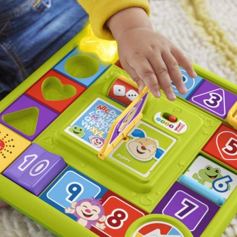 Fisher Price Gra Ucz się i śmiej 123 zabawka edukacyjna PL