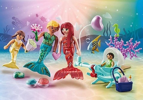 Playmobil Zestaw figurek Princess Magic 71469 Rodzina syrenek