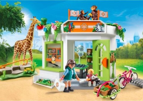 Playmobil Zestaw Family Fun 709 00 Lecznica zwierząt w Zoo