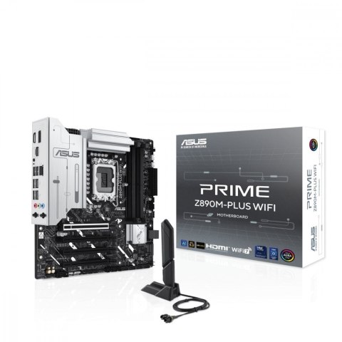 Asus Płyta główna PRIME Z890M-PLUS WIFI S 1851 4DDR5 TB4/DP mATX /90MB1J80-M0EAY0