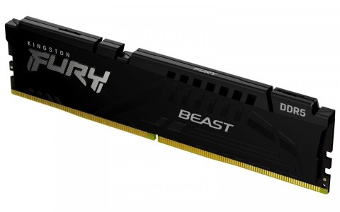 Kingston Pamięć DDR5 Fury Beast 16GB(1*16GB)/6000 CL30 XMP czarna