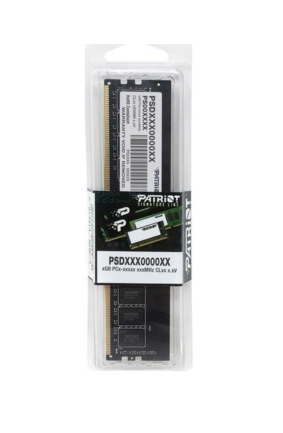 Pamięć PATRIOT (UDIMM/DDR4/16 GB/2666MHz/1.2V/19CL/SINGLE)