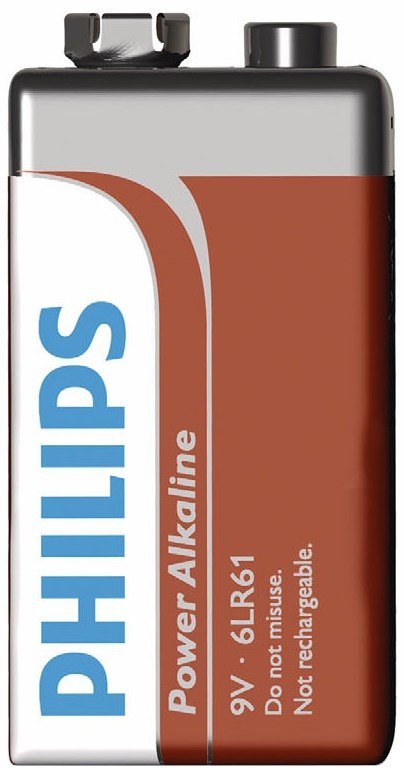 Baterie PHILIPS Alkaliczna 6LR61 1 szt. 8670 000 64107