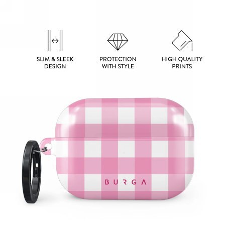 Burga - obudowa ochronna do AirPods Pro 2 (think pink)