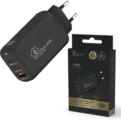 Ładowarka EXTRALINK CHARESL02(1x USB 2.0\3250mA\20V)