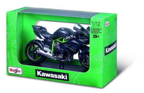 Maisto Model metalowy Motocykl Kawasaki Ninja H2 R z podstawką 1/12