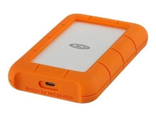 Dysk zewnętrzny HDD LACIE Rugged (4TB /Pomarańczowy )