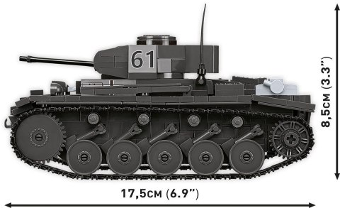 Cobi Klocki Klocki Czołg Panzerkampfwagen II 813 klocków