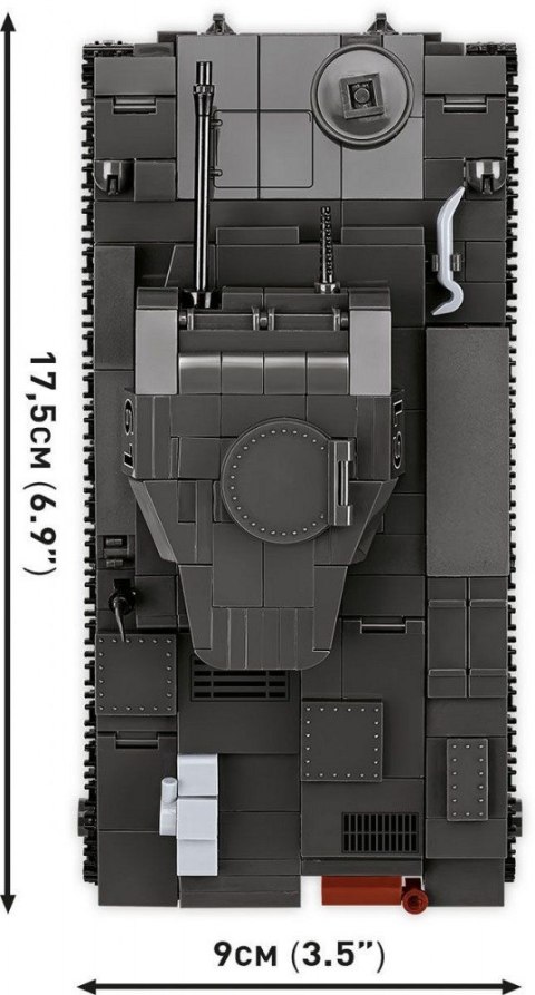 Cobi Klocki Klocki Czołg Panzerkampfwagen II 813 klocków