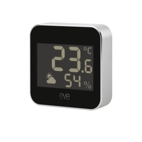 Eve Weather Matter - monitor temperatury i wilgotności (kompatybilność: Apple Home, Samsung SmartThings, Alexa, Google Home)