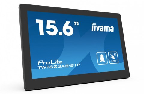 IIYAMA Monitor 16 cali TW1623AS-B1P,10P.DOT.IPS,ANDROID13,WIFI,24/7,RJ45, HDMI,3xUSB