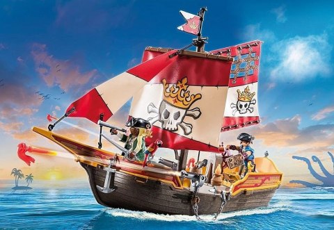 Playmobil Zestaw z figurkami Pirates 71418 Statek piracki