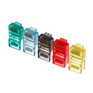 NETRACK RJ45 5e 100 szt. Mix Wtyk