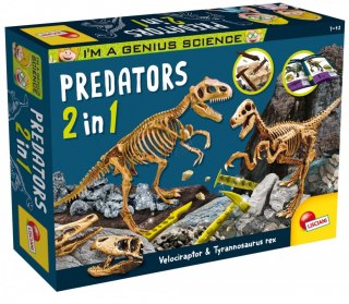 Lisciani Zestaw edukacyjny Im Genius Predators 2w1