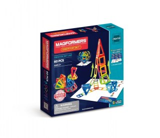 Magformers Klocki magnetyczne Creator 60 elementów