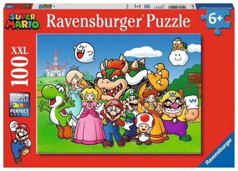 Ravensburger Polska Puzzle 100 elementów XXL Super Mario