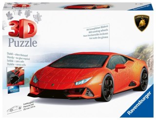 Ravensburger Polska Puzzle 108 elementów 3D Pojazdy Lamborghini Huracan Evo Verde