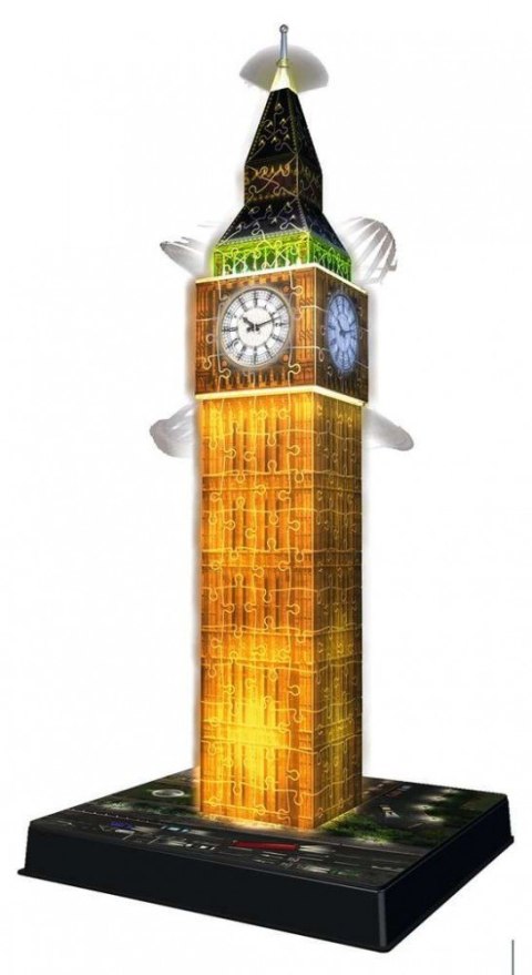 Ravensburger Polska Puzzle 216 elementów 3D Big Ben Nocą