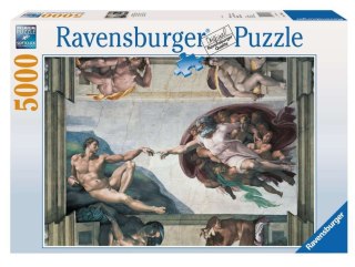 Ravensburger Polska Puzzle 5000 elementów Michał Anioł Stworzenie Adama