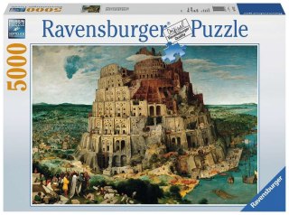 Ravensburger Polska Puzzle 5000 elementów Zburzenie Wieży Babel