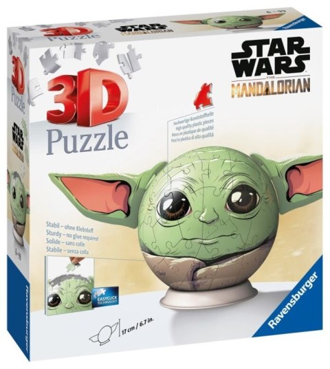 Ravensburger Polska Puzzle 72 elementów 3D Kula Star Wars Grogu