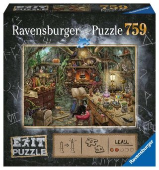 Ravensburger Polska Puzzle EXIT 759 elementów Kuchnia czarownicy