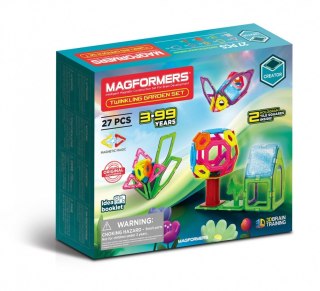 Magformers Klocki magnetyczne Twinkling garden 27 elementów