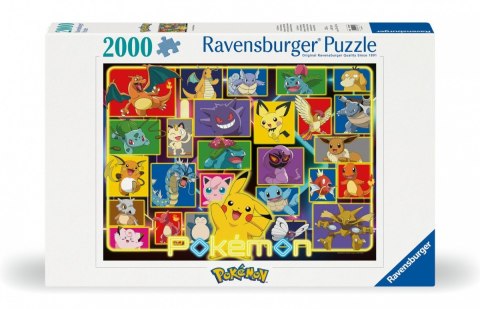 Ravensburger Polska Puzzle 2000 elementów Pokemon