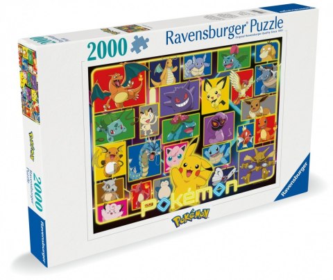 Ravensburger Polska Puzzle 2000 elementów Pokemon