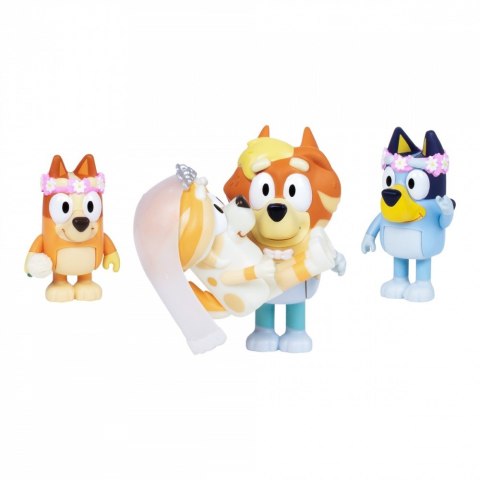 Tm Toys Figurki Bluey Wesele wujka 4-pak