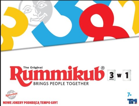 Tm Toys Gra Rummikub 3w1