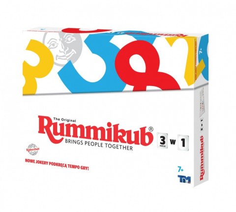 Tm Toys Gra Rummikub 3w1