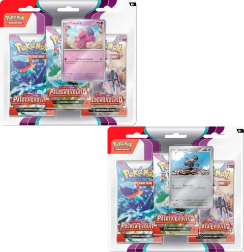 POKEMON TCG: SCARLET & VIOLET - PALDEA EVOLVED - 3PACK BLISTER BOX (ENG)