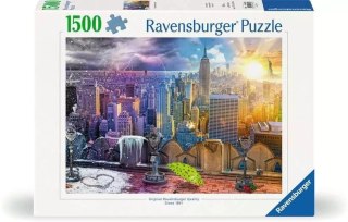 Ravensburger Polska Puzzle 1500 elementów Nowy Jork w lecie i zimie