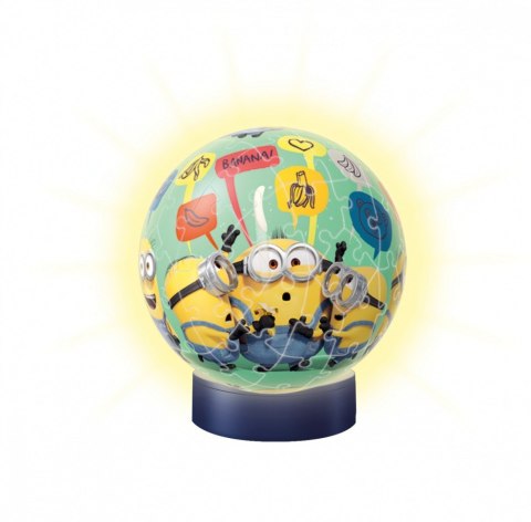 Ravensburger Polska Puzzle 3D Świecąca Kula Minionki