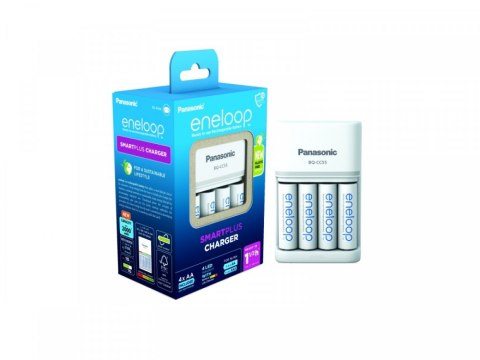 Eneloop ładowarka Smart and Quick BQCC55+AA 4 sztuki