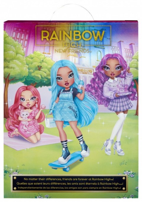 MGA Lalka Rainbow High New Friends Fashion Doll- Pinkly Paige Pink