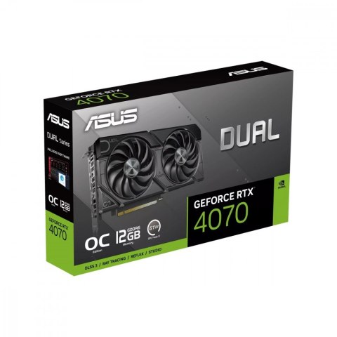 Asus Karta graficzna GeForce RTX 4070 EVO OC Edition 12G GDDR6 192bit 3DP/HDMI