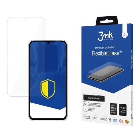Szkło hybrydowe do Samsung Galaxy A35/A55 5G - 3mk FlexibleGlass Szkło hybrydowe do Samsung Galaxy A35/A55 5G - 3mk FlexibleGlass