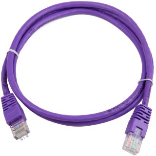 GEMBIRD Patchcord Cat.5e 1 m Fioletowy 1 Patchcord