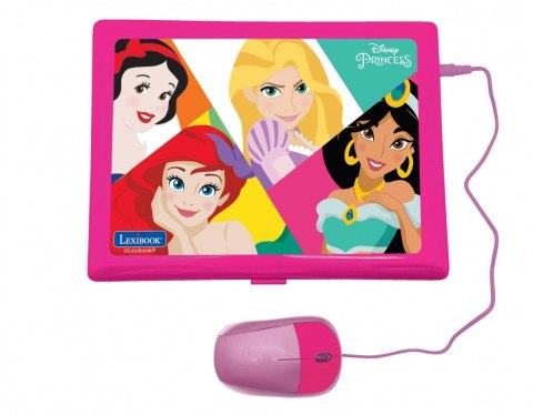 Lexibook Laptop edukacyjny Disney Księżniczki Dwujęzyczny PL/ ENG 124 aktywności