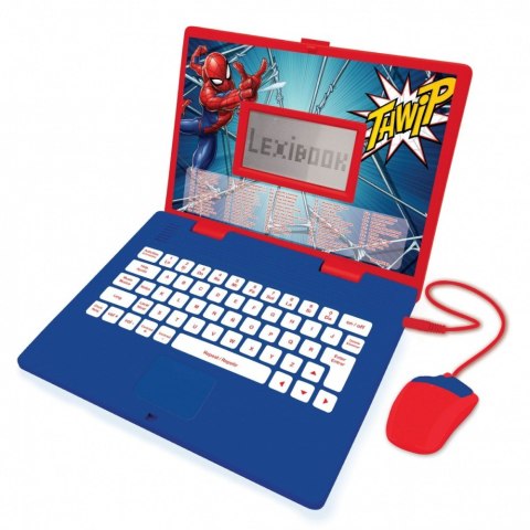 Lexibook Laptop edukacyjny Spider-Man Trzyjęzyczny UA/ENG/PL 186 aktywności