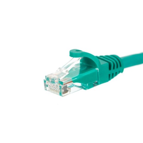 NETRACK CAT5e UTP 0.25 m Zielony 0.25 Patchcord