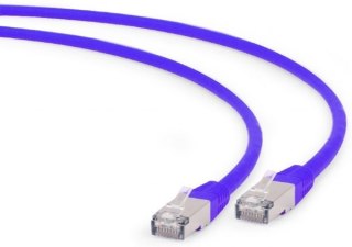 GEMBIRD PP6A-LSZHCU-V-1M Fioletowy 1 Patchcord