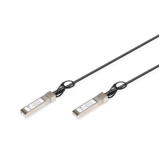 Kabel DAC DIGITUS SFP+ 10G czarny 0,5m