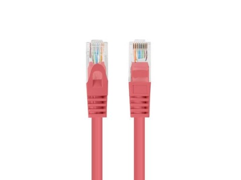 Lanberg Patchcord kat.6 UTP 0.5M 10-pack fluke passed czerwony