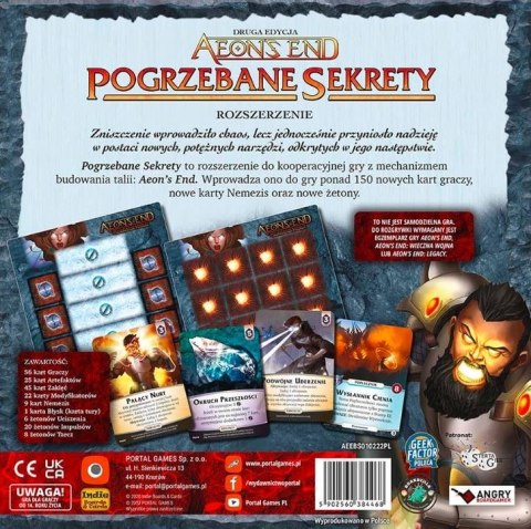 Portal Games Gra Aeon's End Pogrzebane Sekrety dodatek